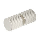 Shower Screen Handle - Fluted - Round