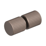 Shower Screen Handle - Fluted - Round