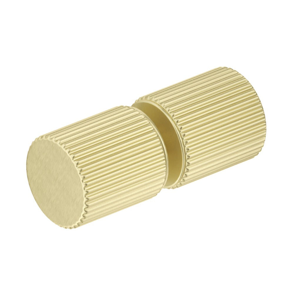 Shower Screen Handle - Fluted - Round
