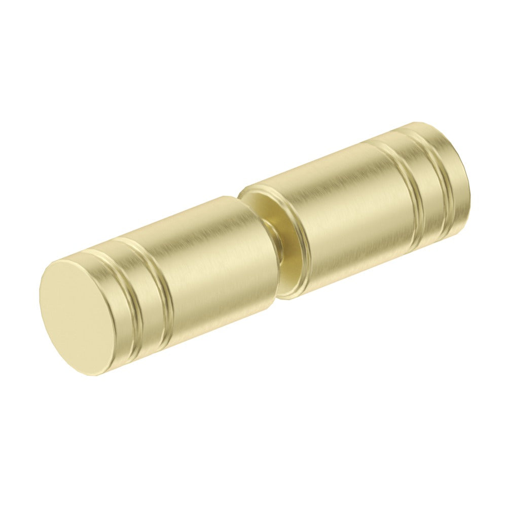 Shower Screen Handle Round Slotted
