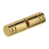 Shower Screen Handle Round Slotted