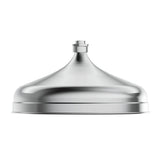 Mica Heritage Shower Head in Chrome - angled product view