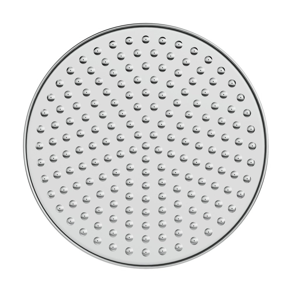 Mica Heritage Shower Head in Chrome - side profile view