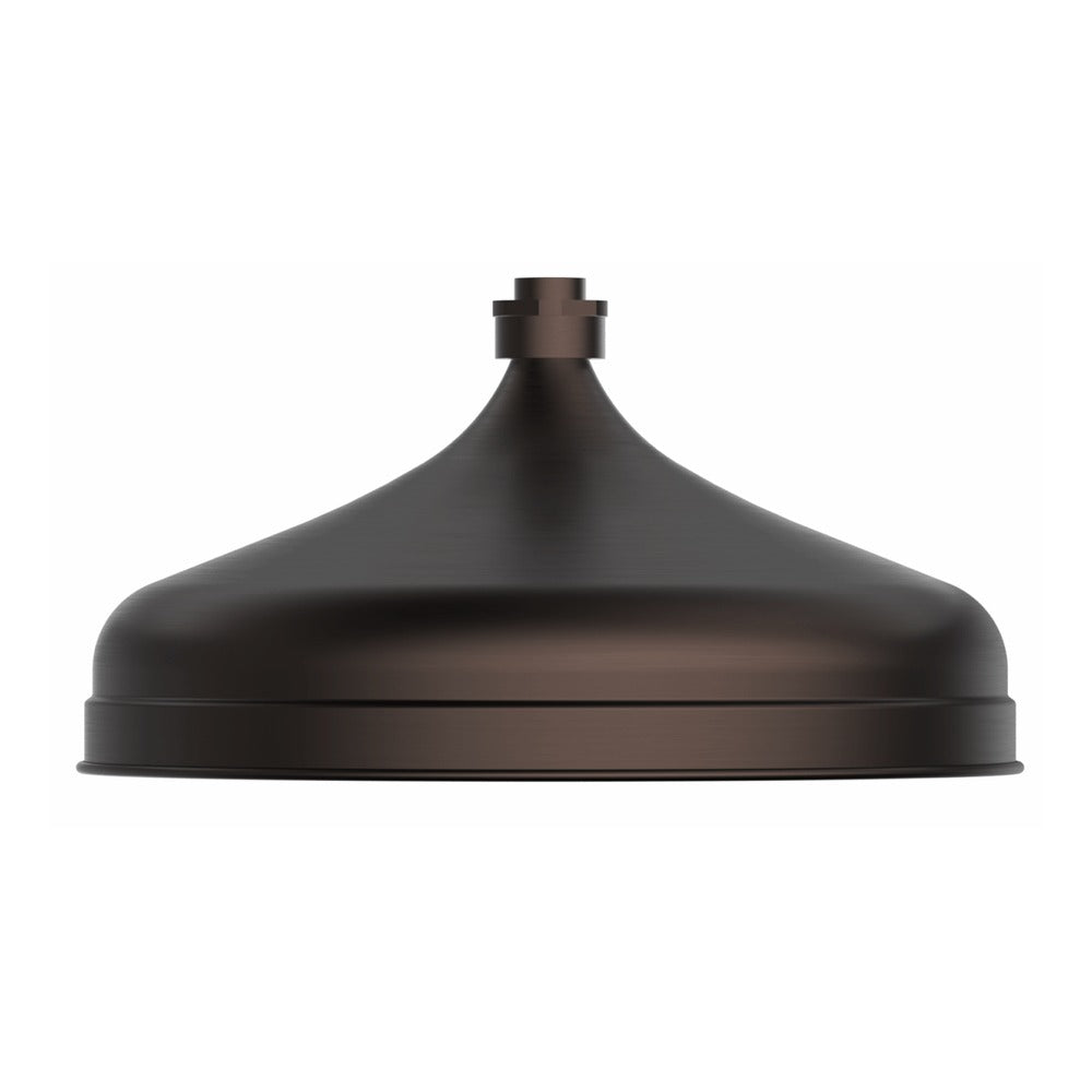 Mica Heritage Shower Head in Dusk Bronze - close-up detail view