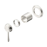 Mica Heritage Shower Mixer - TRIM KIT ONLY - Brushed Nickel