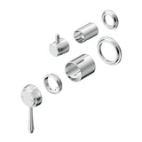 Mica Heritage Shower Mixer Diverter - TRIM KIT ONLY - Chrome