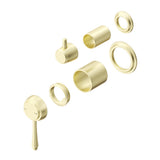 Mica Heritage Shower Mixer Diverter - TRIM KIT ONLY - French Gold