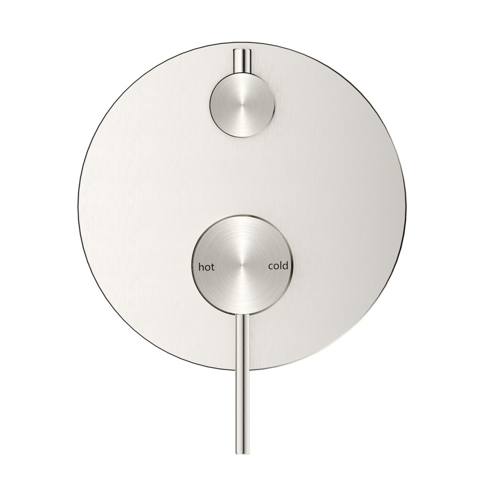Mica Shower Mixer Diverter - 1P - TRIM KIT ONLY - Brushed Nickel