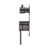 Mica Shower Mixer Diverter - 1P - TRIM KIT ONLY - Gunmetal