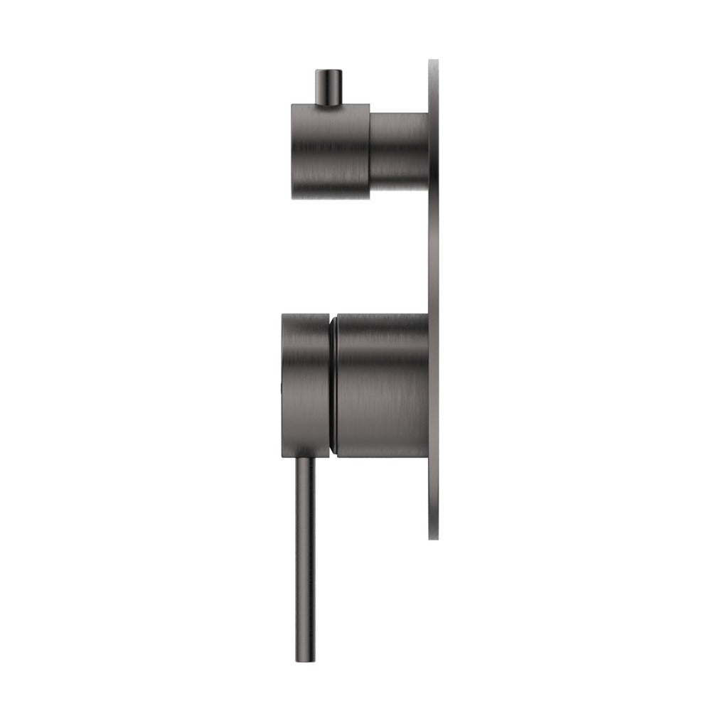 Mica Shower Mixer Diverter - 1P - TRIM KIT ONLY - Gunmetal