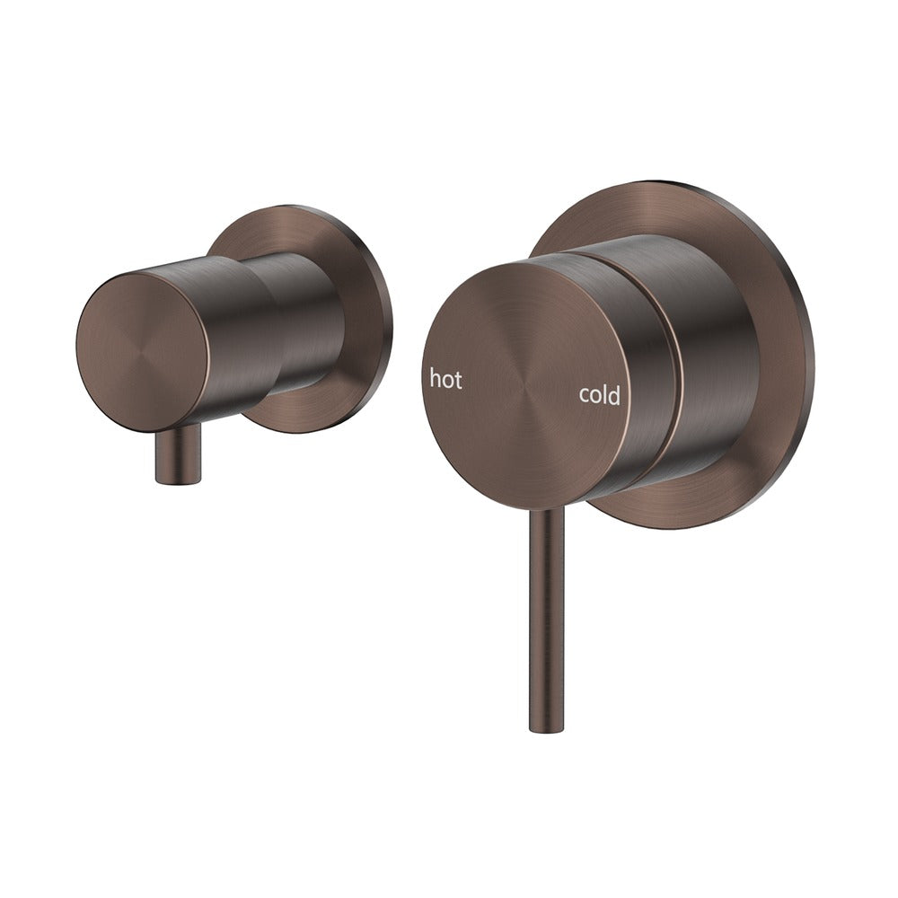 Mica Shower Mixer Diverter - Sideways - TRIM KIT ONLY