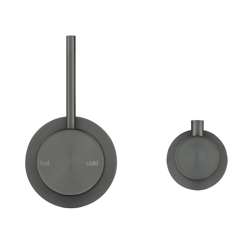 Mica Shower Mixer Diverter - Sideways Reverse - TRIM KIT ONLY