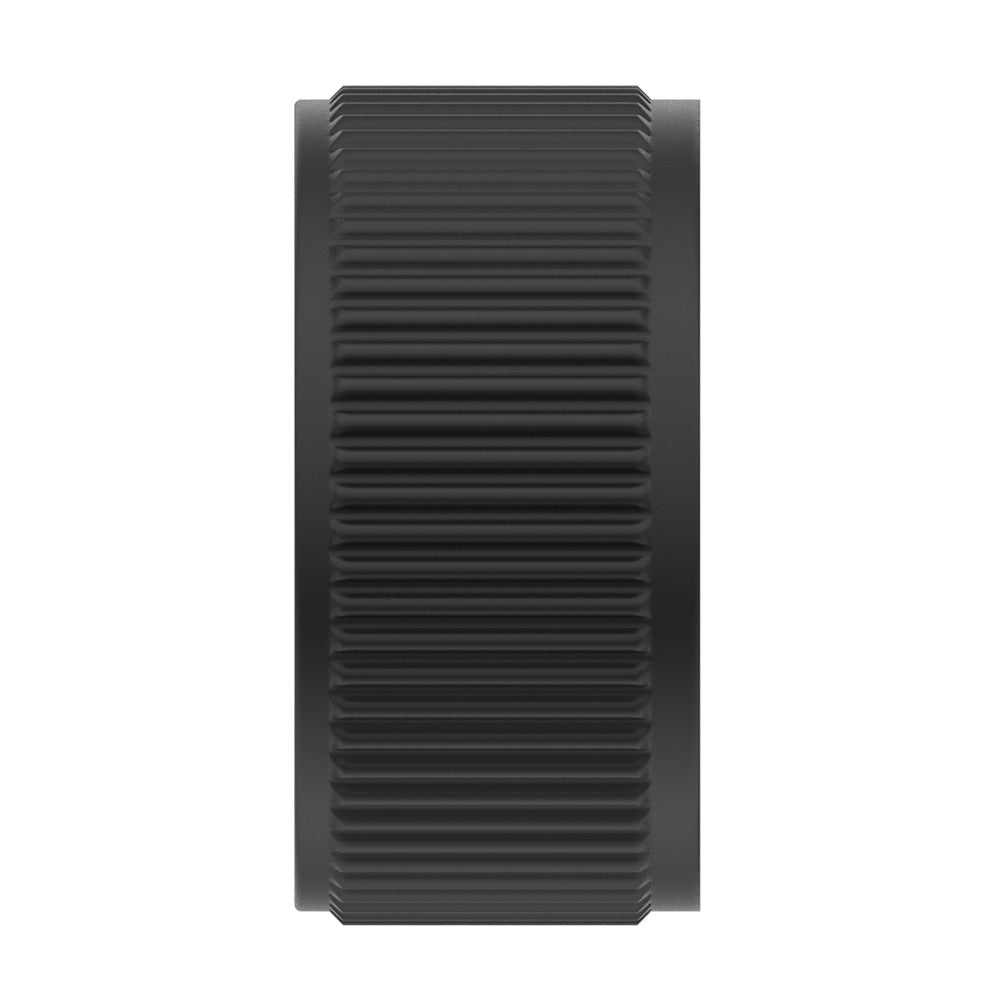Mica Fluted Progressive Shower Mixer - Black