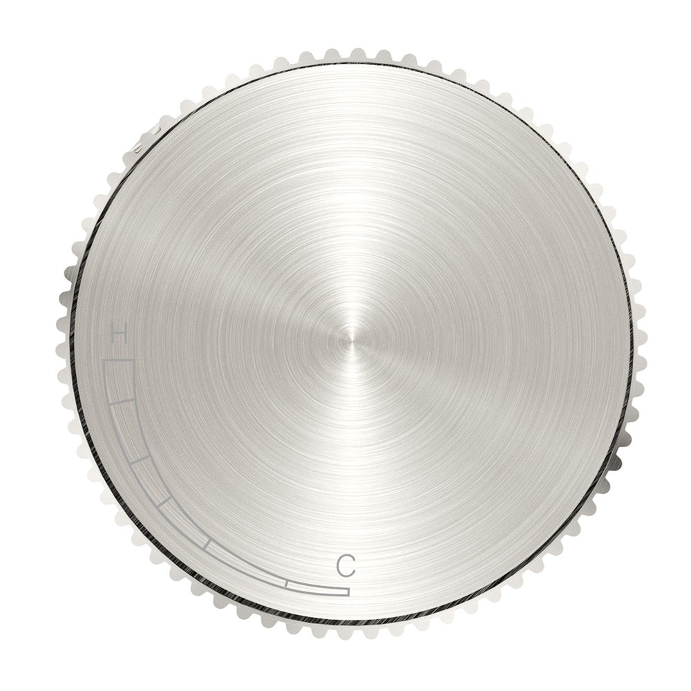 Mica Fluted Progressive Shower Mixer - Brushed Nickel
