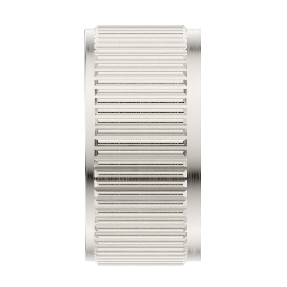 Mica Fluted Progressive Shower Mixer - Brushed Nickel
