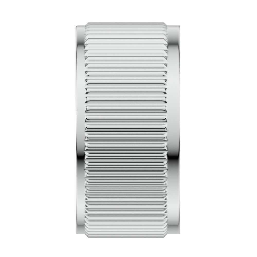 Mica Fluted Progressive Shower Mixer - Chrome