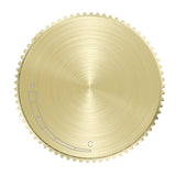 Mica Fluted Progressive Shower Mixer - French Gold