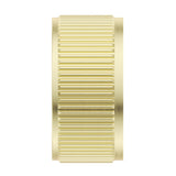 Mica Fluted Progressive Shower Mixer - French Gold
