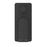 Beki Shower Mixer Diverter - 1P - TRIM KIT ONLY in Black - full product view