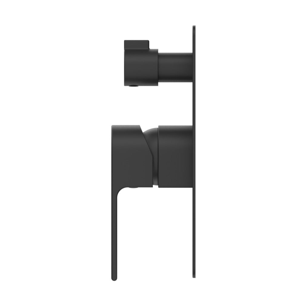 Beki Shower Mixer Diverter - 1P - TRIM KIT ONLY - Black