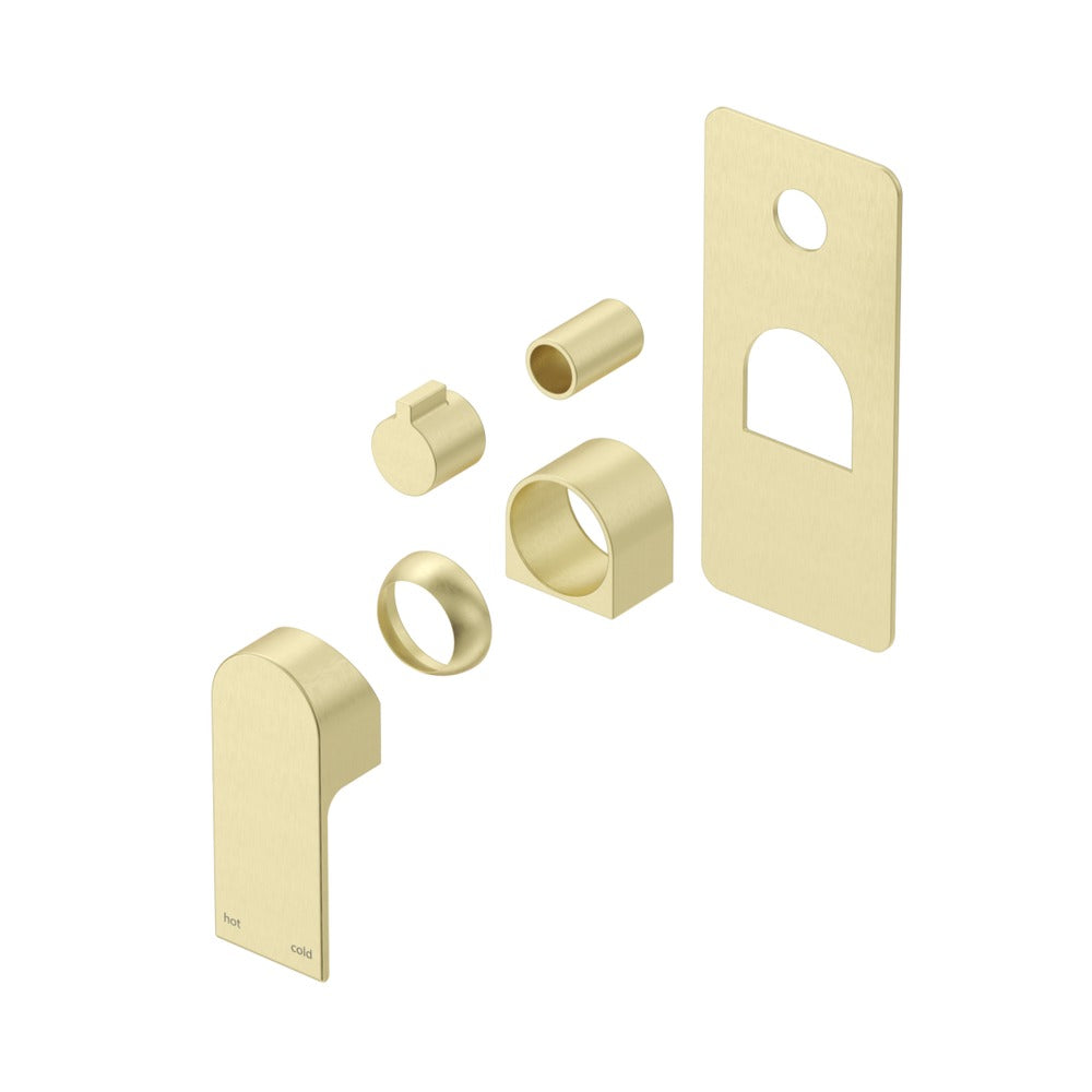 Beki Shower Mixer Diverter - 1P - TRIM KIT ONLY - French Gold