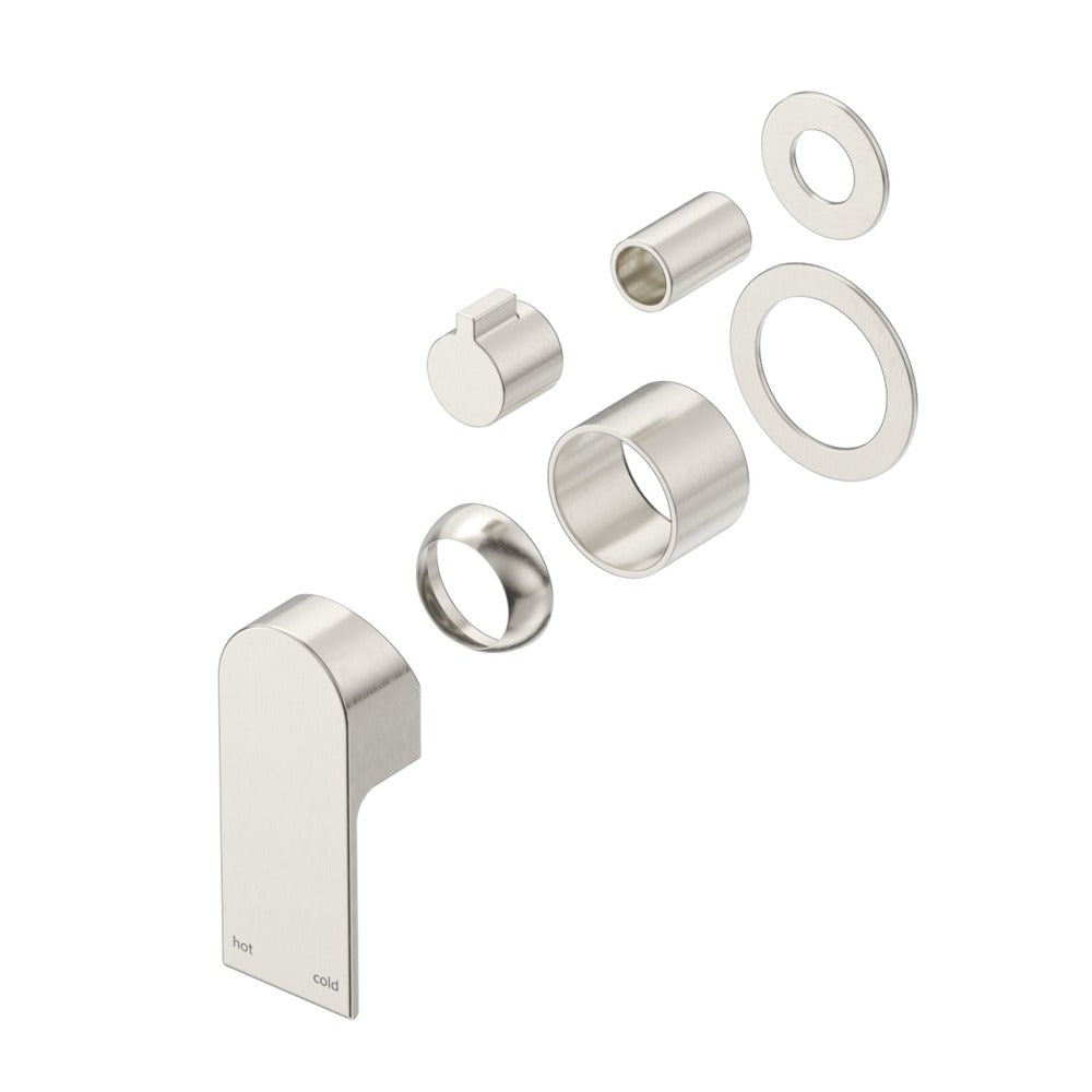 Eleniko Shower Mixer Diverter - 2P - TRIM KIT ONLY - Brushed Nickel