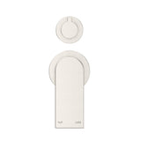Eleniko Shower Mixer Diverter - 2P - TRIM KIT ONLY - Brushed Nickel