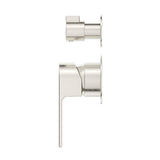 Eleniko Shower Mixer Diverter - 2P - TRIM KIT ONLY - Brushed Nickel