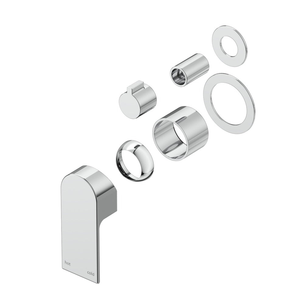 Eleniko Shower Mixer Diverter - 2P - TRIM KIT ONLY - Chrome