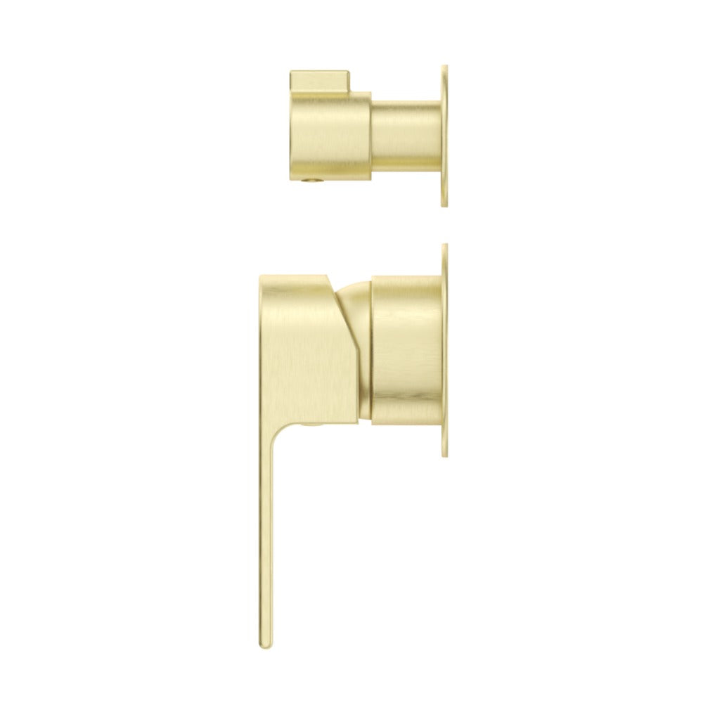 Eleniko Shower Mixer Diverter - 2P - TRIM KIT ONLY - French Gold