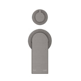 Eleniko Shower Mixer Diverter - 2P - TRIM KIT ONLY - Gunmetal