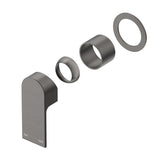 Eleniko Shower Mixer - TRIM KIT ONLY - Gunmetal