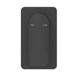 Kaza Shower Mixer - Square Plate - TRIM KIT ONLY - Black
