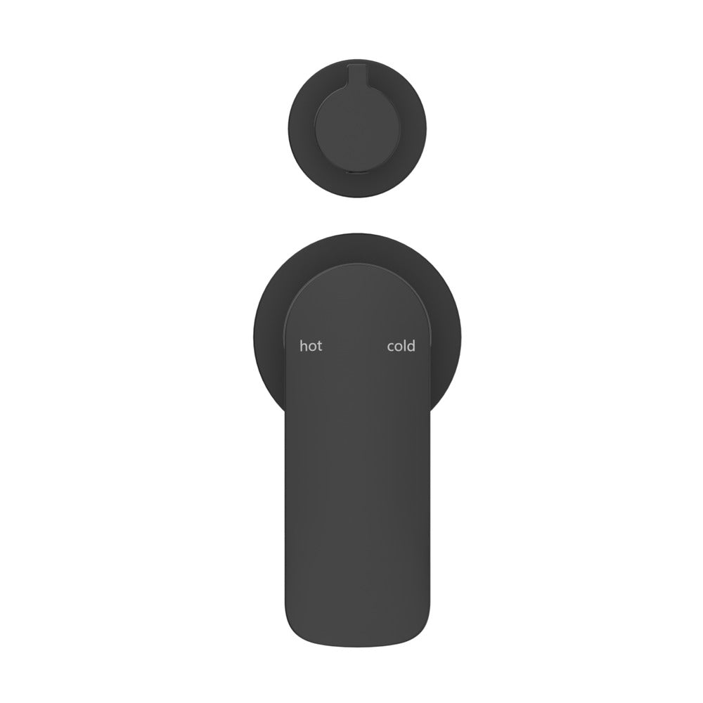 Kaza Shower Mixer Diverter - 2P - TRIM KIT ONLY - Black