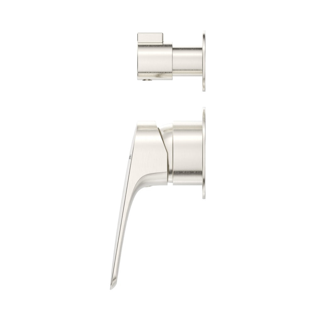 Kaza Shower Mixer Diverter - 2P - TRIM KIT ONLY - Brushed Nickel