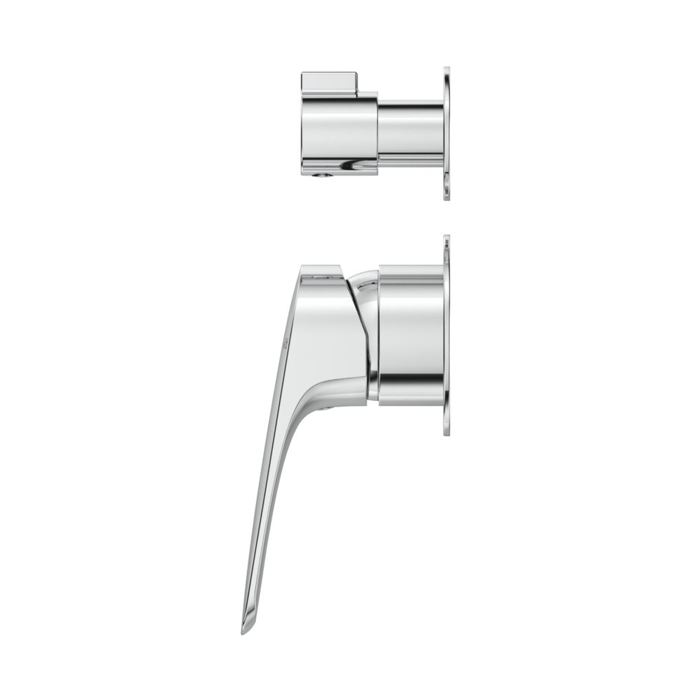 Kaza Shower Mixer Diverter - 2P - TRIM KIT ONLY - Chrome