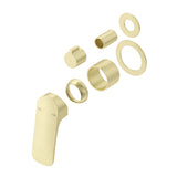 Kaza Shower Mixer Diverter - 2P - TRIM KIT ONLY - French Gold