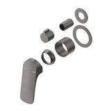 Kaza Shower Mixer Diverter - 2P - TRIM KIT ONLY - Gunmetal