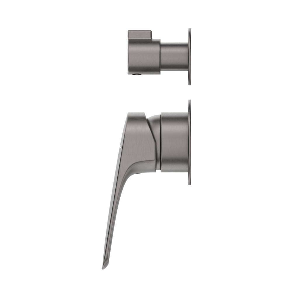 Kaza Shower Mixer Diverter - 2P - TRIM KIT ONLY - Gunmetal