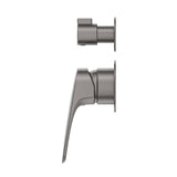 Kaza Shower Mixer Diverter - 2P - TRIM KIT ONLY - Gunmetal