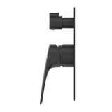 Kaza Shower Mixer Diverter - 1P - TRIM KIT ONLY - Black