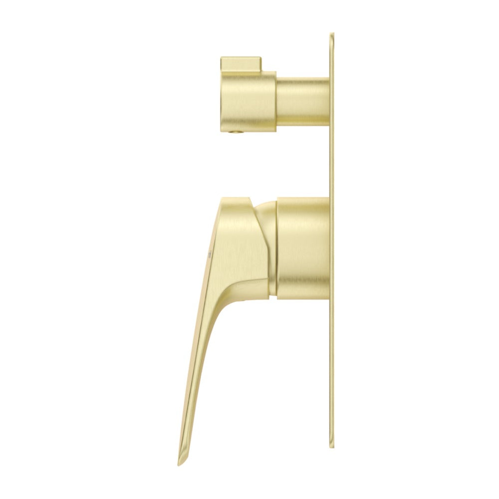 Kaza Shower Mixer Diverter - 1P - TRIM KIT ONLY - French Gold