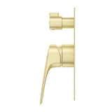Kaza Shower Mixer Diverter - 1P - TRIM KIT ONLY - French Gold