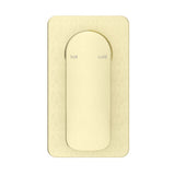 Kaza Shower Mixer - Square Plate - TRIM KIT ONLY - French Gold