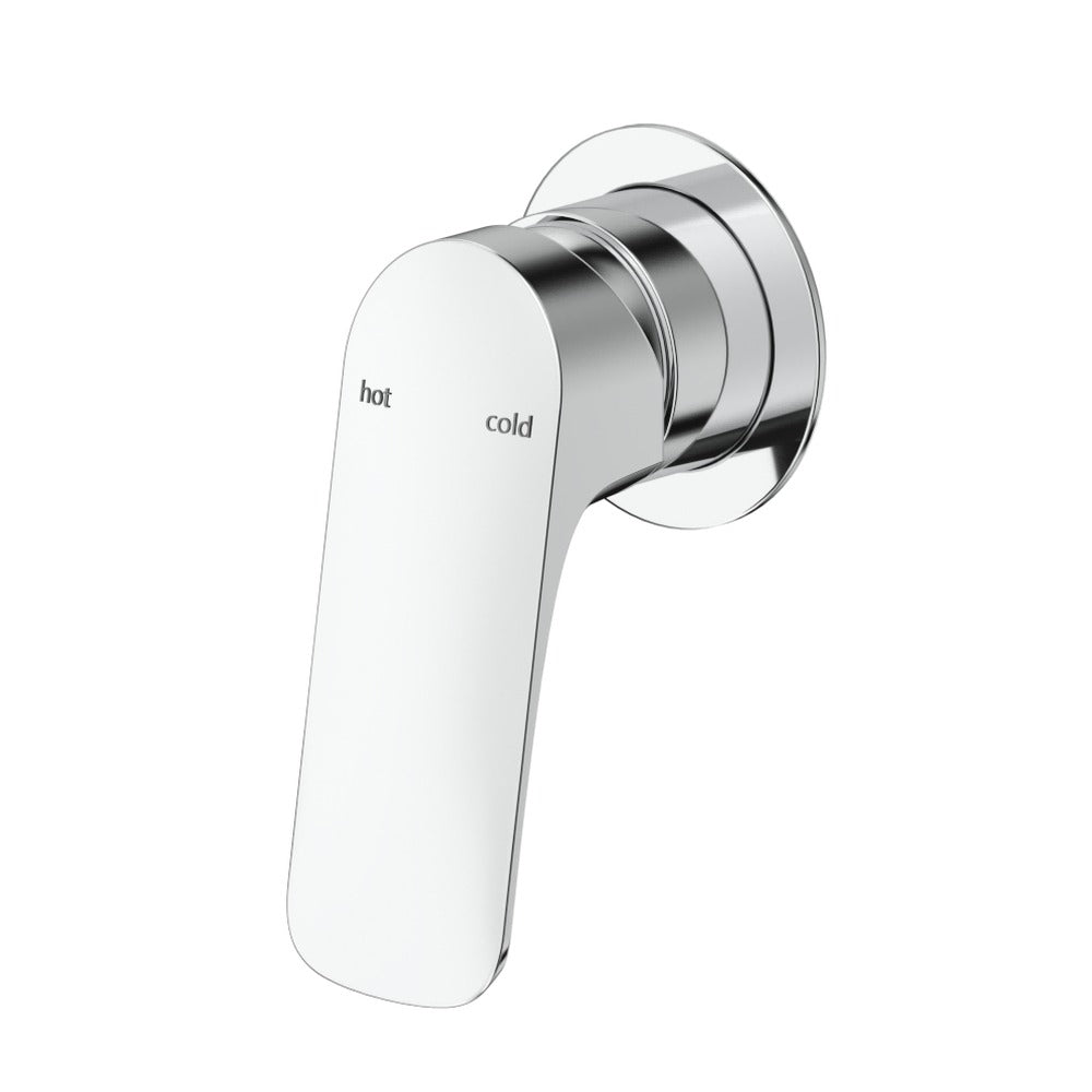 Kaza Shower Mixer - Round Plate - TRIM KIT ONLY