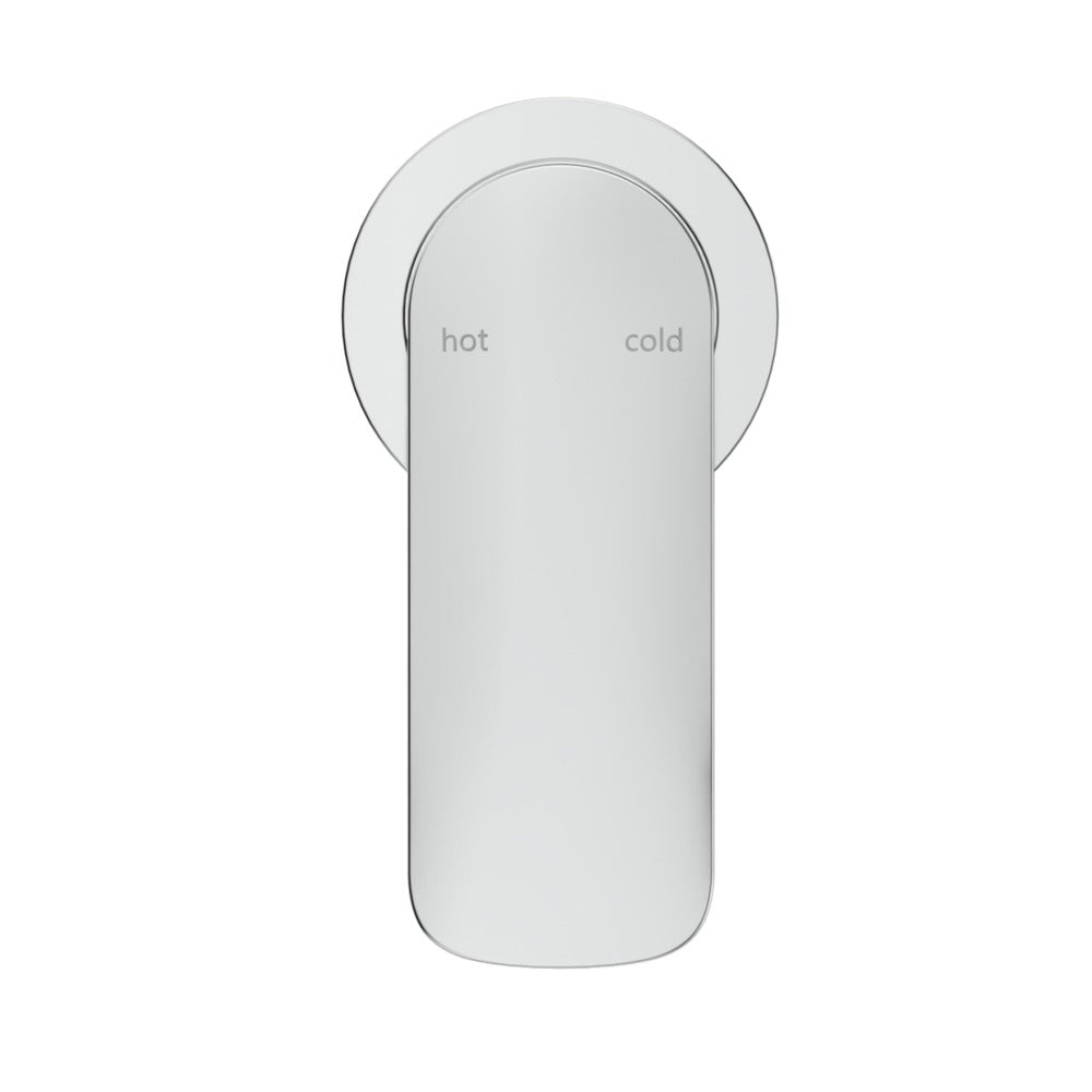 Kaza Shower Mixer - Round Plate - TRIM KIT ONLY - Chrome