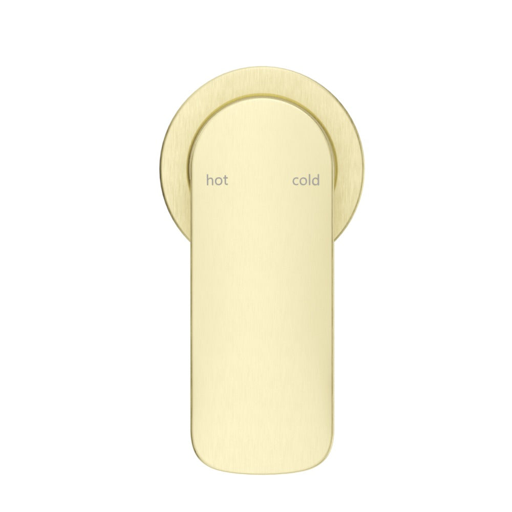Kaza Shower Mixer - Round Plate - TRIM KIT ONLY - French Gold
