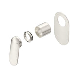 Lantra Shower Mixer - Oval Plate - TRIM KIT ONLY - Brushed Nickel