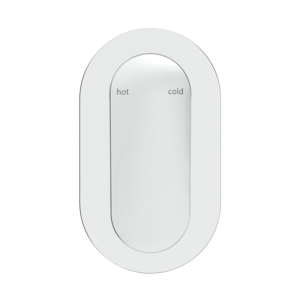Lantra Shower Mixer - Oval Plate - TRIM KIT ONLY - Chrome