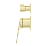 Lantra Shower Mixer Diverter - 2P - TRIM KIT ONLY - French Gold